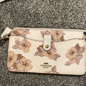 Coach small shoulder bag with wallet insert